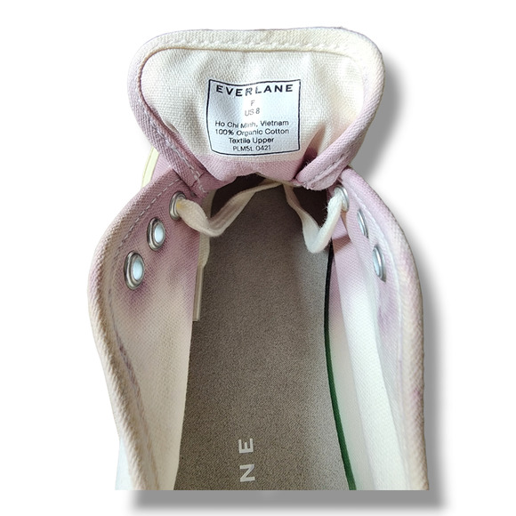 Everlane Forever Ombre Skate Sneaker – Purple & Ivory Women's Size 8 - Picture 11 of 11